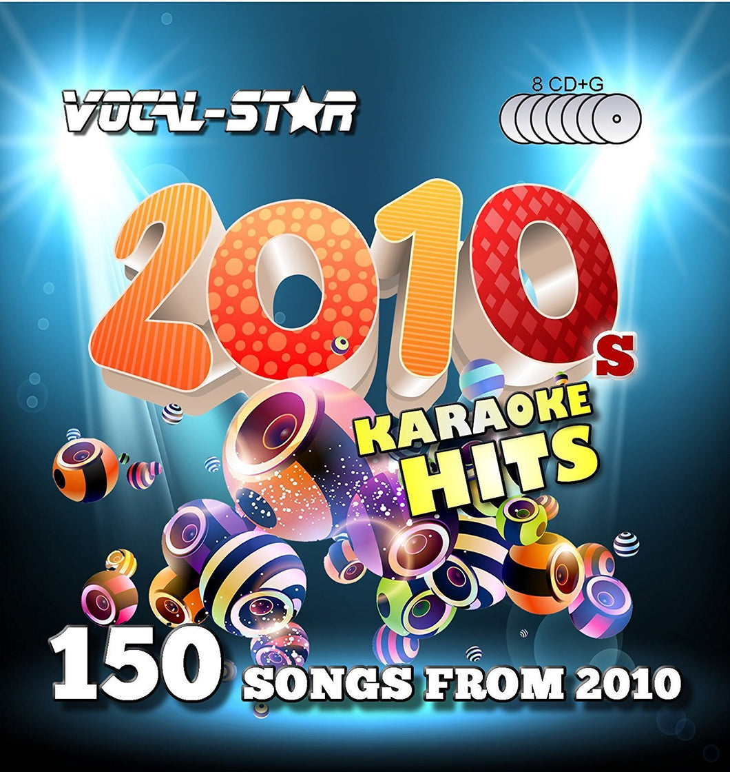 Vocal-star 10S karaoke disc set 8 cdg discs 150 lieder